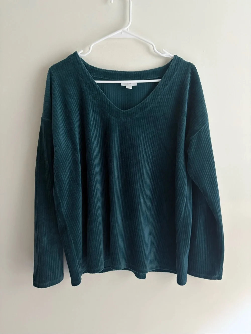 J.Jill Blue Corduroy Shirt